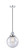 Franklin Restoration One Light Mini Pendant in Polished Chrome (405|201CSW-PC-G204-8)