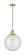 Franklin Restoration One Light Mini Pendant in Satin Gold (405|201CSW-SG-G202-12)