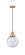 Franklin Restoration One Light Mini Pendant in Satin Gold (405|201CSW-SG-G204-8)