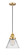 Franklin Restoration One Light Mini Pendant in Satin Gold (405|201CSW-SG-G42)