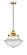 Franklin Restoration One Light Mini Pendant in Satin Gold (405|201CSW-SG-G542)