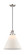 Franklin Restoration One Light Mini Pendant in Brushed Satin Nickel (405|201CSW-SN-G41-L)