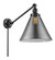 Franklin Restoration LED Swing Arm Lamp in Matte Black (405|237-BK-G43-L-LED)