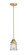 Nouveau 2 One Light Mini Pendant in Satin Gold (405|288-1S-SG-G184S)