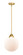 Nouveau 2 One Light Mini Pendant in Satin Gold (405|288-1S-SG-G201-10)