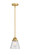 Nouveau 2 One Light Mini Pendant in Satin Gold (405|288-1S-SG-G64)