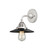 Nouveau 2 One Light Wall Sconce in Polished Chrome (405|288-1W-PC-M6-BK)