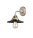 Nouveau 2 One Light Wall Sconce in Brushed Satin Nickel (405|288-1W-SN-M6-BK)