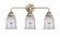 Nouveau 2 Three Light Bath Vanity in Brushed Satin Nickel (405|288-3W-SN-G182)