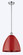 Ballston One Light Pendant in Polished Chrome (405|516-1S-PC-MBD-12-RD)