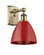 Ballston One Light Wall Sconce in Antique Brass (405|516-1W-AB-MBD-75-RD)