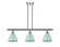 Ballston Three Light Island Pendant in Polished Chrome (405|516-3I-PC-MBD-75-SF)