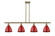 Ballston Four Light Island Pendant in Antique Brass (405|516-4I-AB-MBD-75-RD)