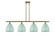 Ballston Four Light Island Pendant in Antique Brass (405|516-4I-AB-MBD-9-SF)