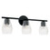 Dena Three Light Vanity in Matte Black (65|145031MB-524)