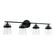 Madison Four Light Vanity in Matte Black (65|147041MB-534)