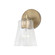 Baker One Light Wall Sconce in Aged Brass (65|646911AD-533)