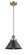 Franklin Restoration One Light Mini Pendant in Antique Brass (405|201S-AB-M10-BK)