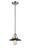 Franklin Restoration LED Mini Pendant in Brushed Satin Nickel (405|201S-SN-M6-BK-LED)