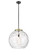 Essex One Light Pendant in Black Antique Brass (405|221-1S-BAB-G1215-18)