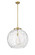Essex One Light Pendant in Brushed Brass (405|221-1S-BB-G1215-18)