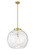 Essex One Light Pendant in Satin Gold (405|221-1S-SG-G1215-18)