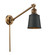 Franklin Restoration LED Swing Arm in Brushed Brass (405|237-BB-M9-BK-LED)
