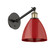 Ballston One Light Wall Sconce in Black Antique Brass (405|317-1W-BAB-MBD-75-RD)