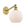 Ballston One Light Wall Sconce in Brushed Brass (405|317-1W-BB-G121-8)
