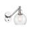 Ballston One Light Wall Sconce in Polished Chrome (405|317-1W-PC-G124-6) Ballston One Light Wall Sconce in Polished Chrome (405|317-1W-PC-G124-6)