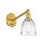 Ballston One Light Wall Sconce in Satin Gold (405|317-1W-SG-G442)