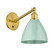 Ballston One Light Wall Sconce in Satin Gold (405|317-1W-SG-MBD-75-SF)