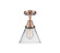 Caden LED Semi-Flush Mount in Antique Copper (405|447-1C-AC-G42-LED)