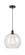 Edison One Light Mini Pendant in Matte Black (405|616-1P-BK-G124-12)