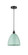 Edison One Light Mini Pendant in Matte Black (405|616-1P-BK-MBD-9-SF)