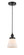 Edison One Light Mini Pendant in Matte Black (405|616-1PH-BK-G61)