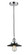 Edison LED Mini Pendant in Polished Chrome (405|616-1PH-PC-M6-BK-LED)