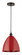 Edison One Light Mini Pendant in Oil Rubbed Bronze (405|616-1P-OB-MBD-12-RD)
