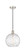 Edison One Light Mini Pendant in Polished Nickel (405|616-1P-PN-G1215-10)