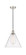 Edison One Light Mini Pendant in Polished Nickel (405|616-1P-PN-GBC-122)