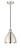 Edison One Light Mini Pendant in Polished Nickel (405|616-1P-PN-MBD-75-PN)