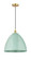 Edison One Light Mini Pendant in Satin Gold (405|616-1P-SG-MBD-16-SF)