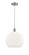 Edison LED Pendant in Brushed Satin Nickel (405|616-1P-SN-G121-14-LED)