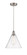 Edison LED Mini Pendant in Brushed Satin Nickel (405|616-1P-SN-GBC-124-LED)