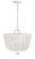 Rylee Four Light Chandelier in Matte White (60|604-MT)