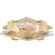 Terra LED Flush Mount in Gold (48|895440-32ST)