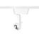 180 One Light Track Head in White (34|LHT-180L-WT)