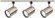 Track Lighting Kits Brushed Nickel Three Light Track Kit in Brushed Nickel (72|TK342)