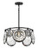 Nala LED Pendant in Black (138|FR31263BLK)