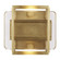 Duelle LED Wall Sconce in Natural Brass (182|700WSDUE5NB-LED927)